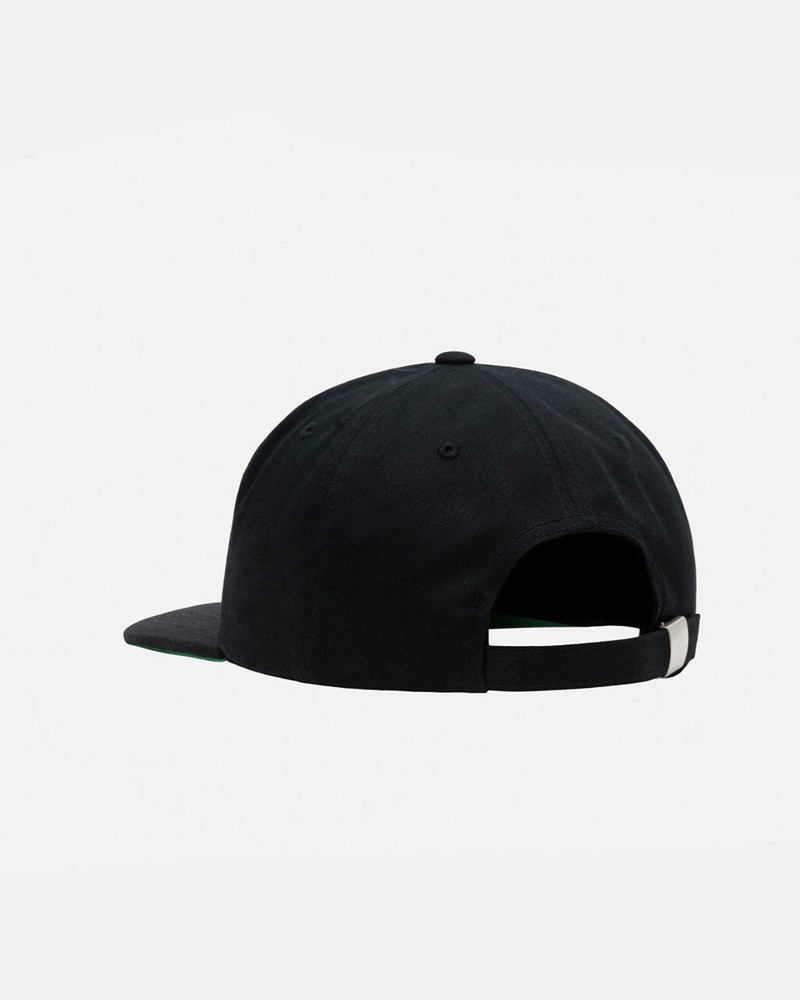 Chapéu Stussy MID-DEPTH BASIC STAR STRAPBACK Pretas | 30417-GSPV