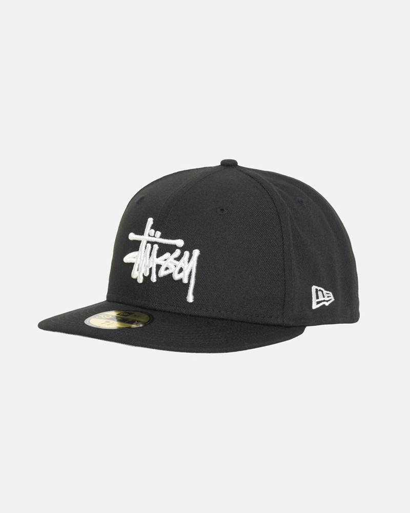 Chapéu Stussy NEW ERA 59FIFTY AUTHENTIC Pretas | 39154-UDFY