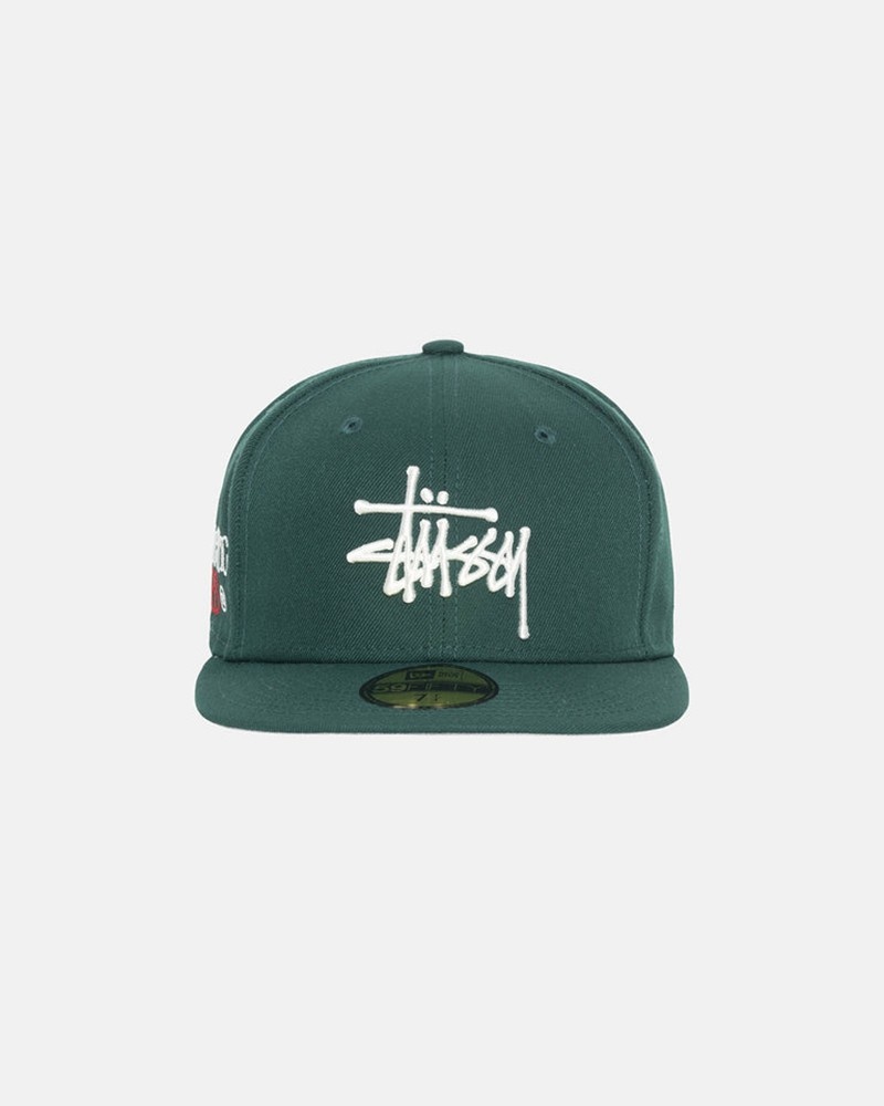 Chapéu Stussy NEW ERA 59FIFTY AUTHENTIC Verdes | 73164-BUZL