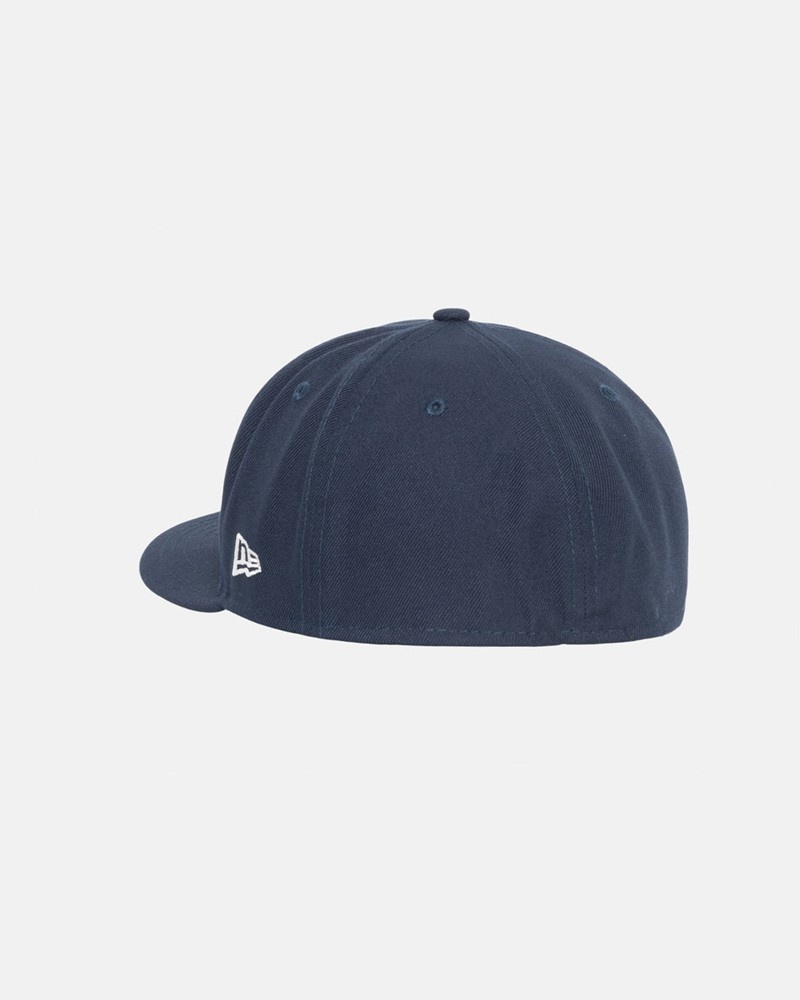 Chapéu Stussy NEW ERA 59FIFTY NY Azul Marinho | 89312-QLWO