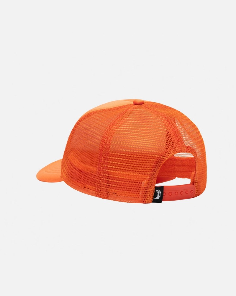 Chapéu Stussy TRUCKER BIG BASIC SNAPBACK Laranja | 53614-YPCB