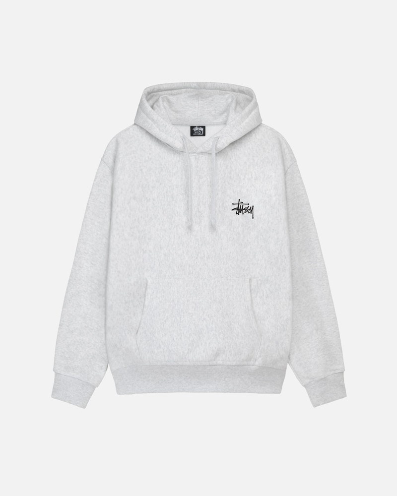 Moletom Stussy BASIC HOODIE Cinzentas | 13069-YJWZ