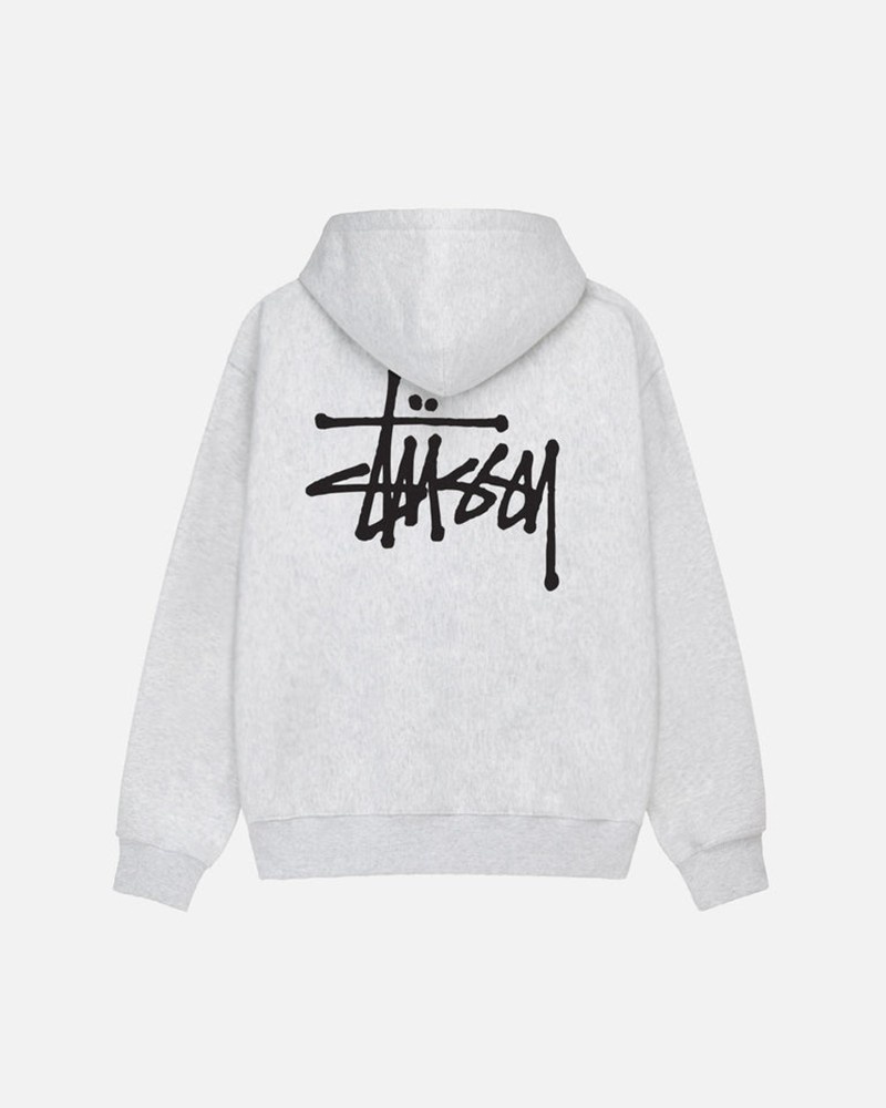 Moletom Stussy BASIC HOODIE Cinzentas | 13069-YJWZ