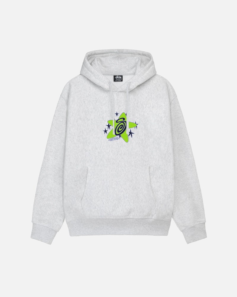 Moletom Stussy GALAXY HOODIE Cinzentas | 25069-ANUJ