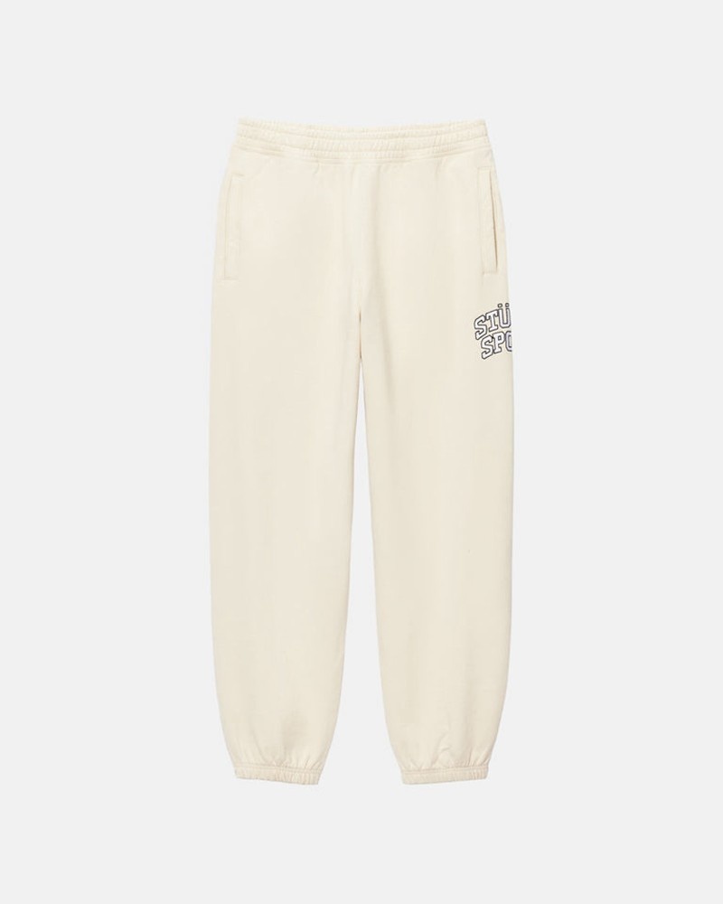 Moletom Stussy SPORT SWEATPANT Branco | 47916-LDPE