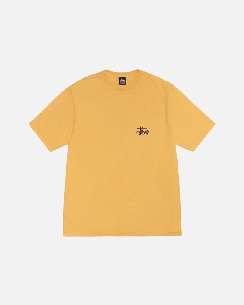 Tops Stussy BUILT TOUGH PIGMENT DYED Laranja | 47835-WBOF