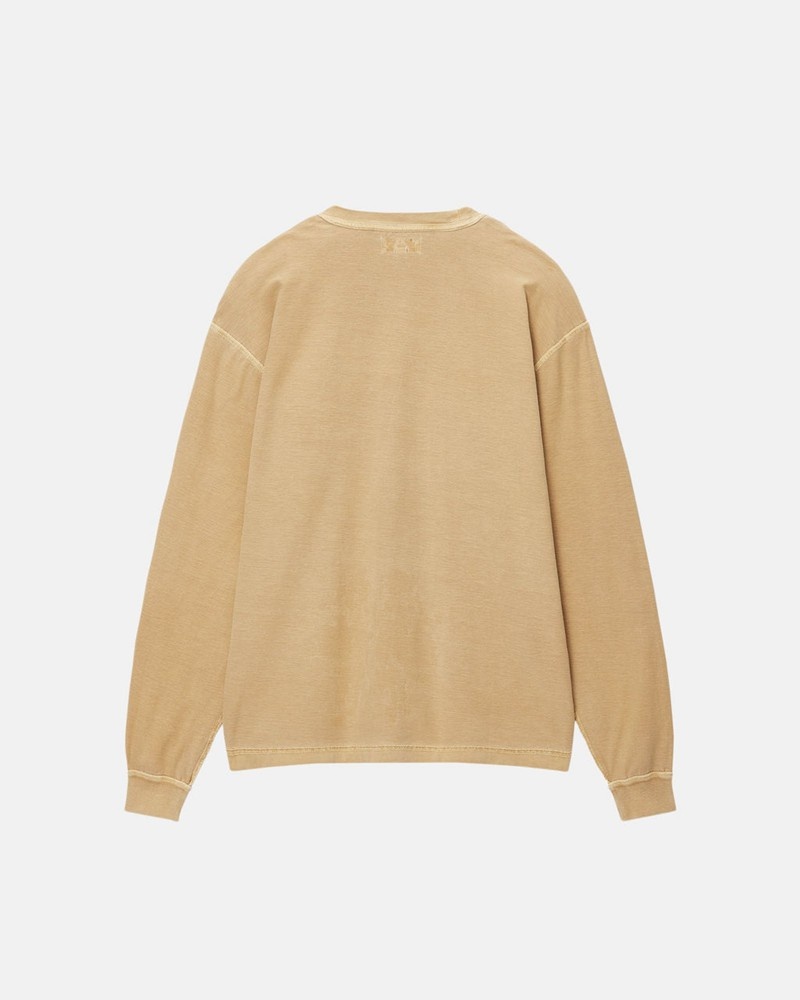 Tops Stussy LAZY LS Douradas | 05134-BGDU